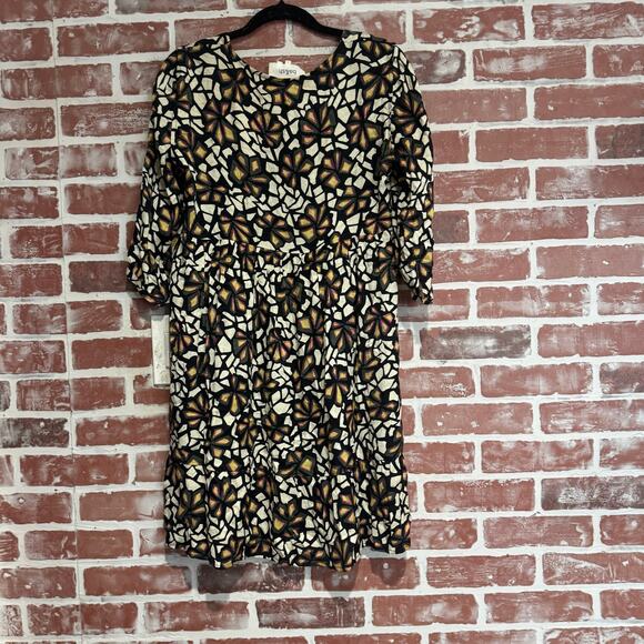 Ba&Sh May Button Front Floral Mini Lady Dress Size Small EUC Preowned - Picture 3 of 10